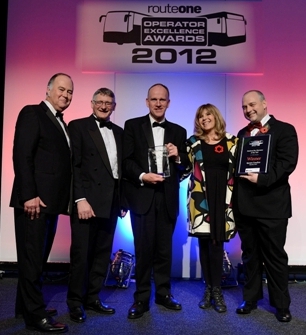 Epsom staff receiving their award